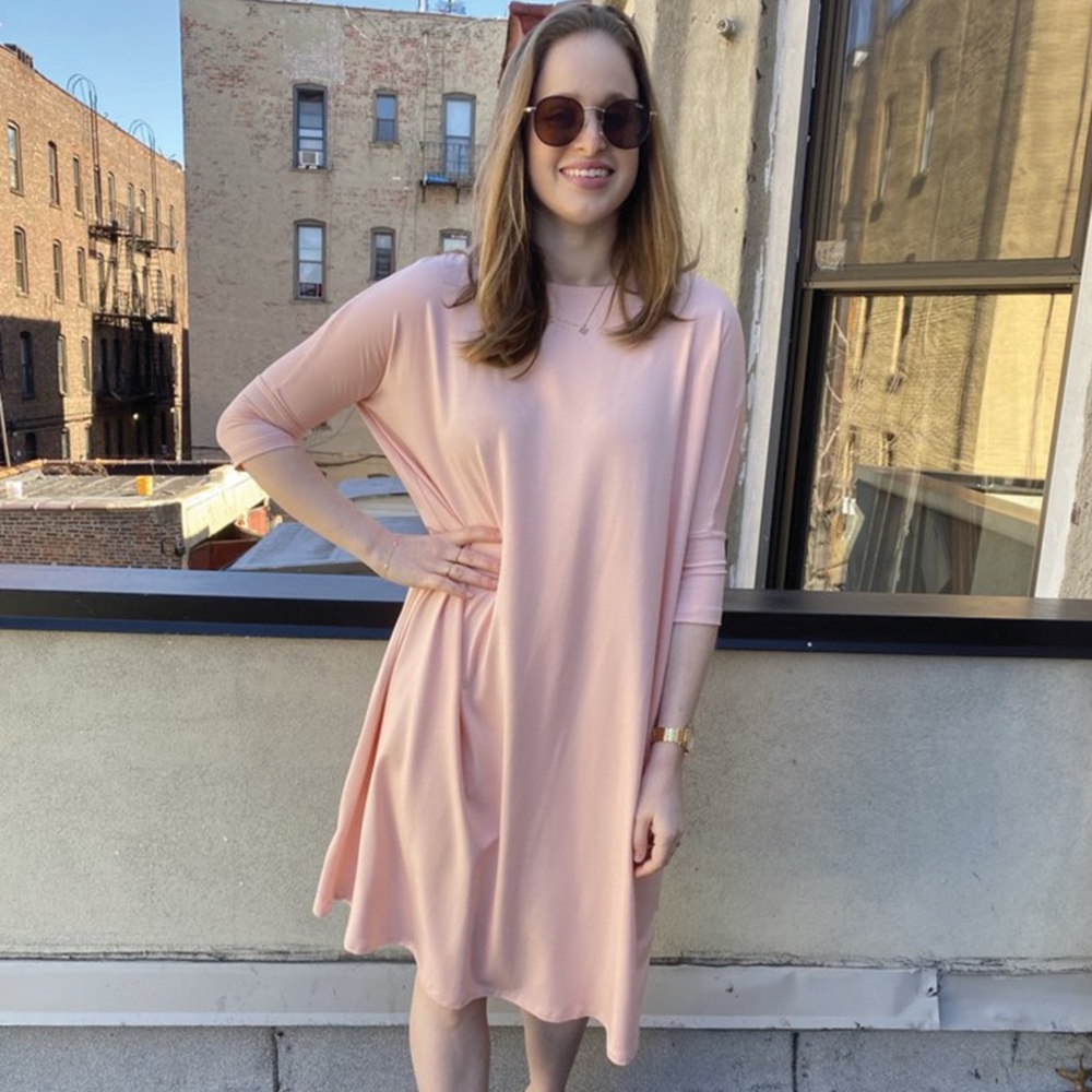 Mimu Maxi Frock Dress Pink Large